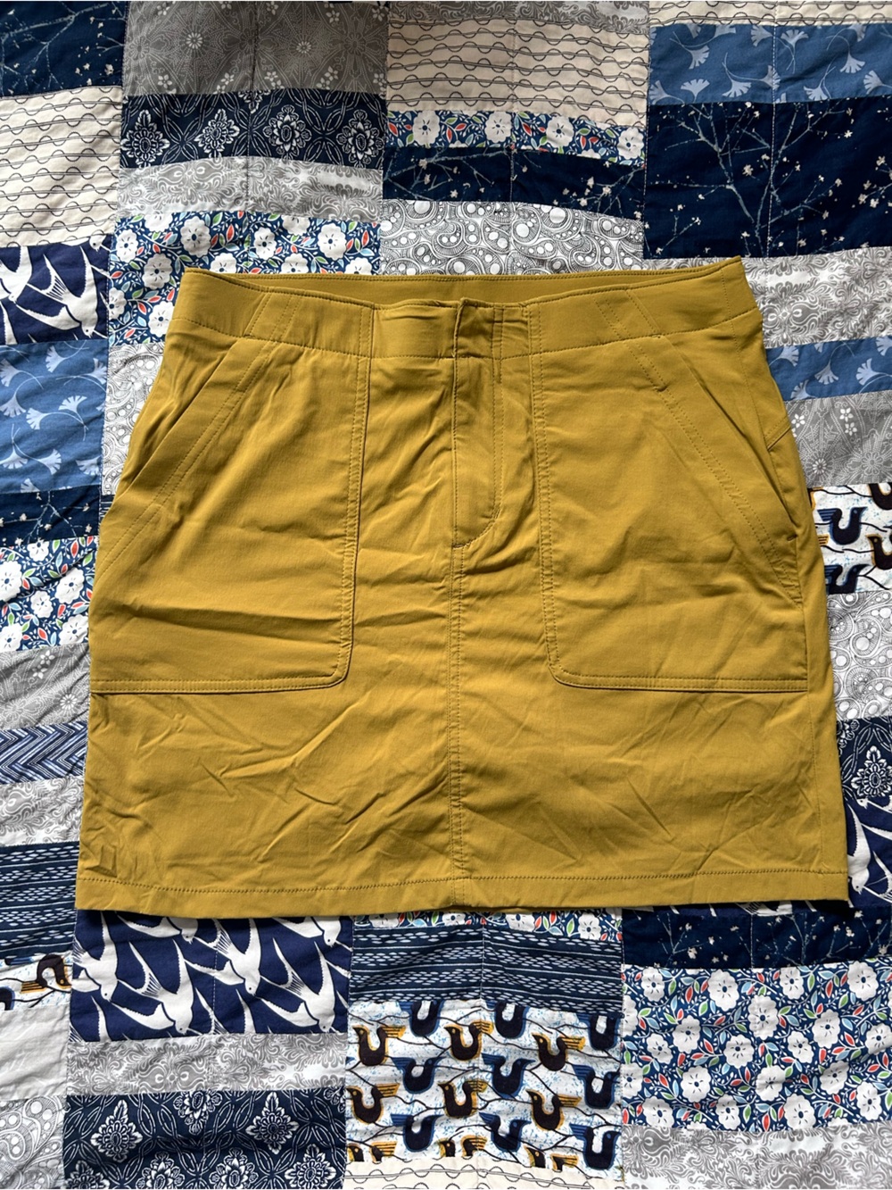 Eddie Bauer Women’s Mustard Yellow Athletic Skort | Size 6